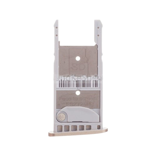 SIM Card Tray + Micro SD Card Tray for Motorola Moto G5 Plus (Gold) by buy2fix