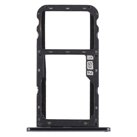 SIM Card Tray + SIM Card Tray / Micro SD Card Tray for Asus Zenfone 5 ZE620KL(Black) by buy2fix