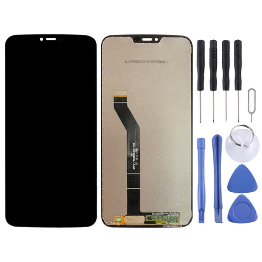 TFT LCD Screen for Motorola MOTO G7 Power, EU Version with Digitizer Full Assembly(Black) by buy2fix