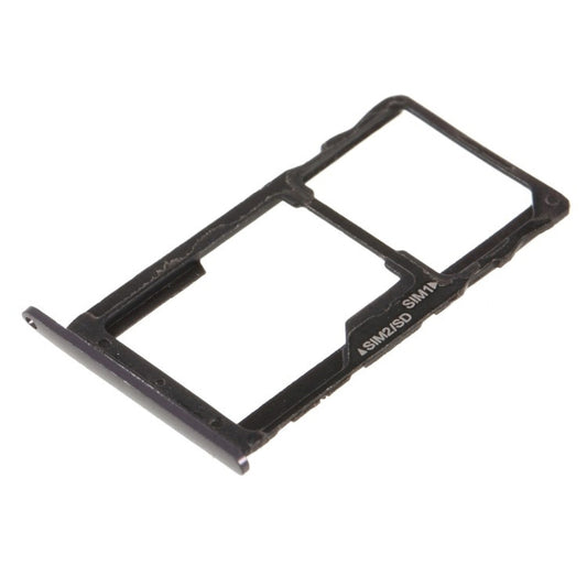 SIM Card Tray + SIM Card Tray / Micro SD Card Tray for Motorola Moto G5S(Black) by buy2fix