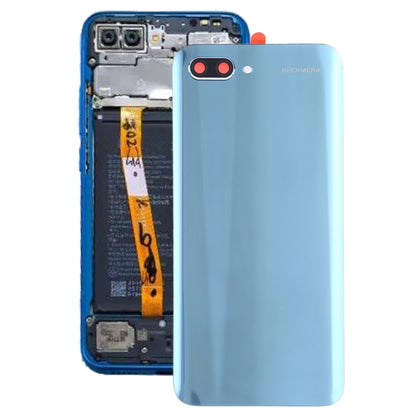 Battery Back Cover with Camera Lens for Huawei Honor 10(Grey) - Repair & Spare Parts by buy2fix | Online Shopping UK | buy2fix