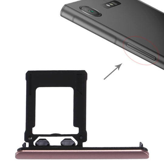 Plateau de carte Micro SD pour Sony Xperia XZ1 (rose)