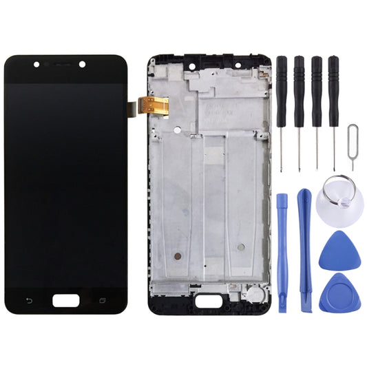 OEM LCD Screen for Asus Zenfone 4 Max ZC520KL X00HD Digitizer Full Assembly with Frame（Black) by buy2fix