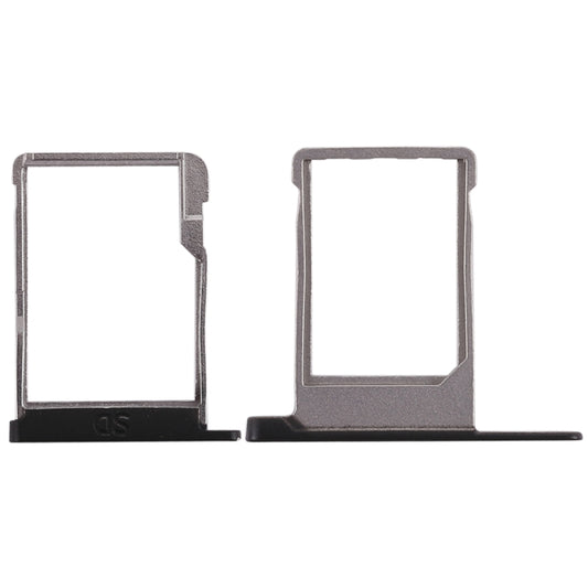 SIM Card Tray + Micro SD Card Tray for Blackberry Priv (Black) by buy2fix