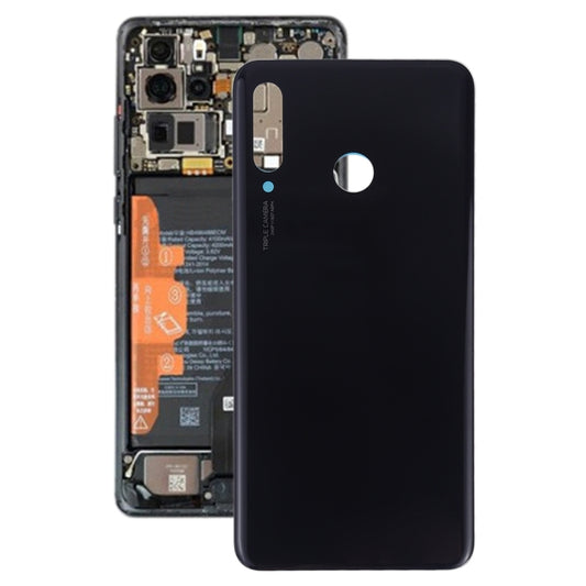 Battery Back Cover for Huawei P30 Lite (24MP)(Black) by buy2fix