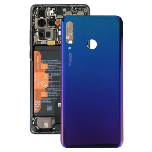 Battery Back Cover for Huawei P30 Lite (24MP)(Blue) by buy2fix