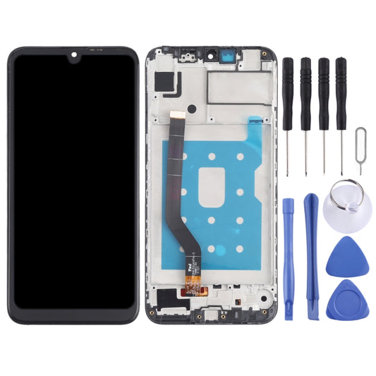 OEM LCD Screen for Huawei Y7 (2019)(Low Version) Digitizer Full Assembly with Frame(Black) by buy2fix