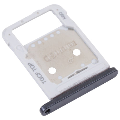SIM Card Tray + Micro SD Card Tray for Samsung Galaxy Tab S7 FE SM-T736(Black) - Repair & Spare Parts by buy2fix | Online Shopping UK | buy2fix