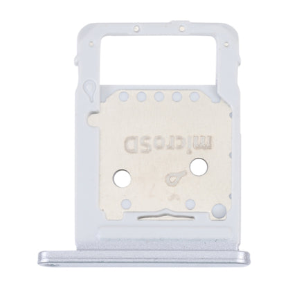 SIM Card Tray + Micro SD Card Tray for Samsung Galaxy Tab S7 FE SM-T736(Silver) - Repair & Spare Parts by buy2fix | Online Shopping UK | buy2fix