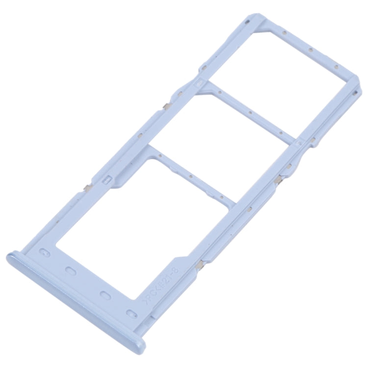 For Samsung Galaxy A23 5G SM-A236B Original SIM Card Tray + SIM Card Tray + Micro SD card tray (Blue) - Repair & Spare Parts by buy2fix | Online Shopping UK | buy2fix