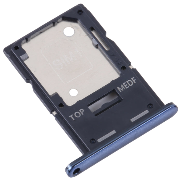 For Samsung Galaxy A54 SM-A546 Original SIM Card Tray + Micro SD Card Tray (Blue) - Repair & Spare Parts by buy2fix | Online Shopping UK | buy2fix