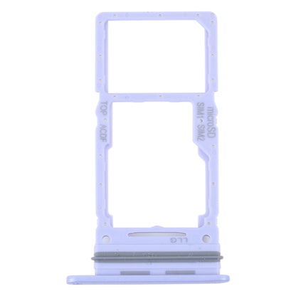 For Samsung Galaxy A34 SM-A346 Original SIM Card Tray + SIM / Micro SD Card Tray (Purple) - Repair & Spare Parts by buy2fix | Online Shopping UK | buy2fix