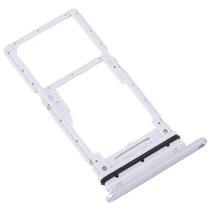 For Samsung Galaxy A34 SM-A346 Original SIM Card Tray + SIM / Micro SD Card Tray (Silver) - Repair & Spare Parts by buy2fix | Online Shopping UK | buy2fix
