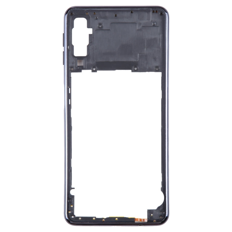 For Samsung Galaxy A7 2018 SM-A750 Middle Frame Bezel Plate (Black) - Frame Bezel Plate by buy2fix | Online Shopping UK | buy2fix