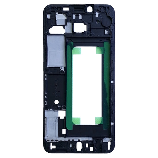For Galaxy C5 Front Housing LCD Frame Bezel Plate (Black) by buy2fix