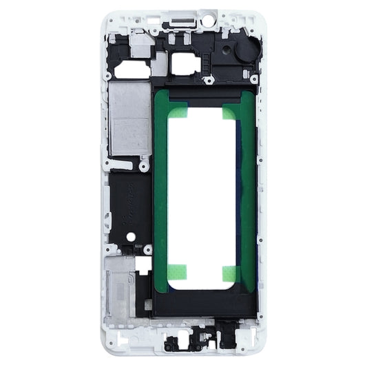 For Galaxy C5 Front Housing LCD Frame Bezel Plate (White) by buy2fix