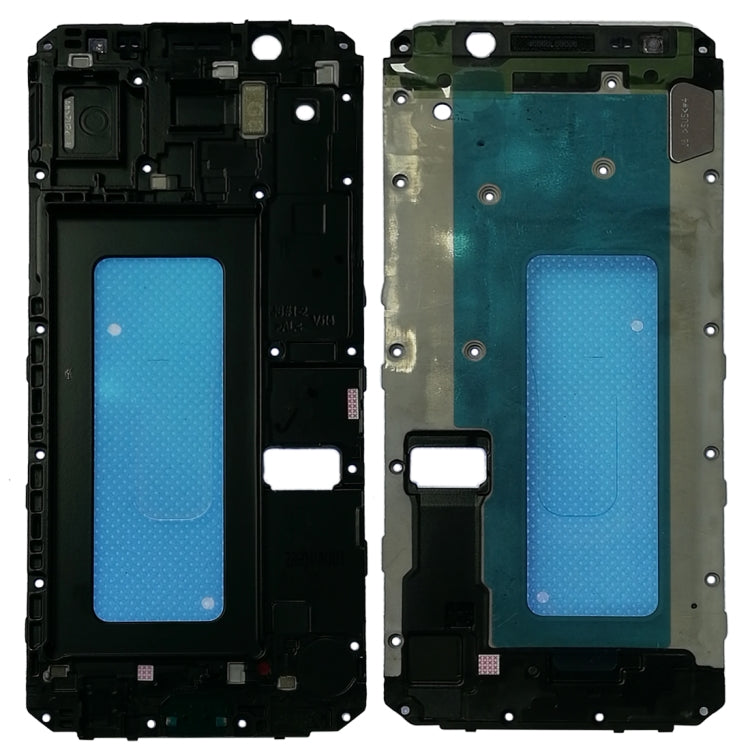 For Galaxy On6 / J6 / J600 Front Housing LCD Frame Bezel Plate (Black) by buy2fix