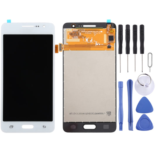 OEM LCD Screen for Galaxy Grand Prime SM-G530F SM-G531F with Digitizer Full Assembly (White) by buy2fix