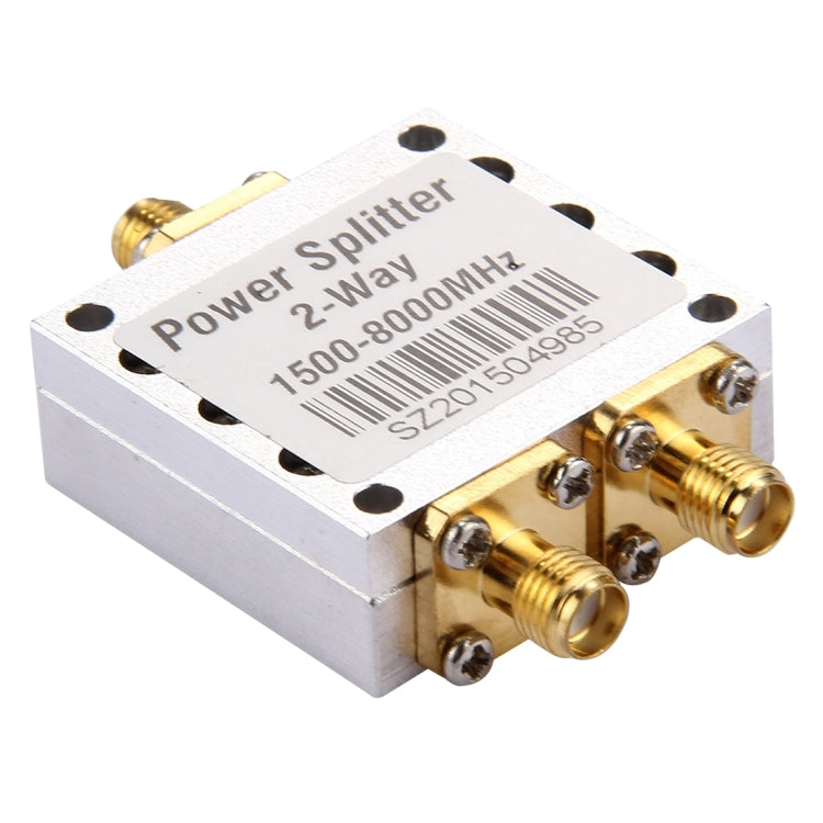 1500-8000MHz SMA Female Adapter 2-Way Power Splitter - Security by buy2fix | Online Shopping UK | buy2fix