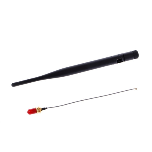 1 Set RP-SMA Male 868 MHz Wireless Router Antenna + 15 cm RP SMA Female to IPX 1.13 Cable by buy2fix