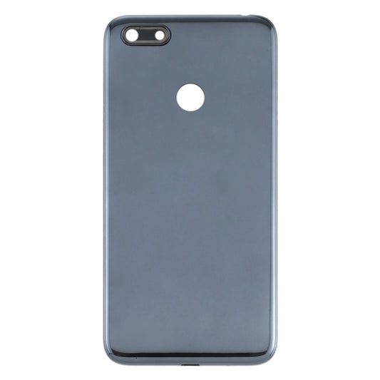 Battery Back Cover for Motorola Moto E6 Play (Black) by buy2fix