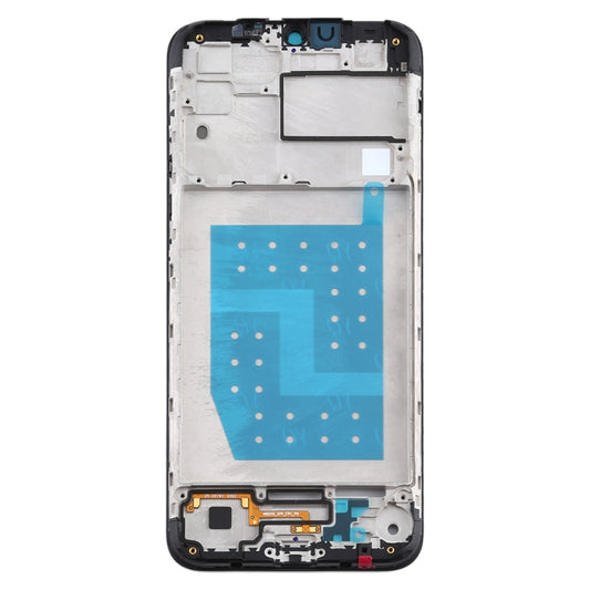 Front Housing LCD Frame Bezel Plate for Motorola Moto G8 Power Lite (Black) by buy2fix