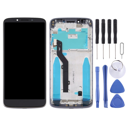 TFT LCD Screen for Motorola Moto E5/ G6 Play(Brazil)Digitizer Full Assembly with Frame(Grey) by buy2fix