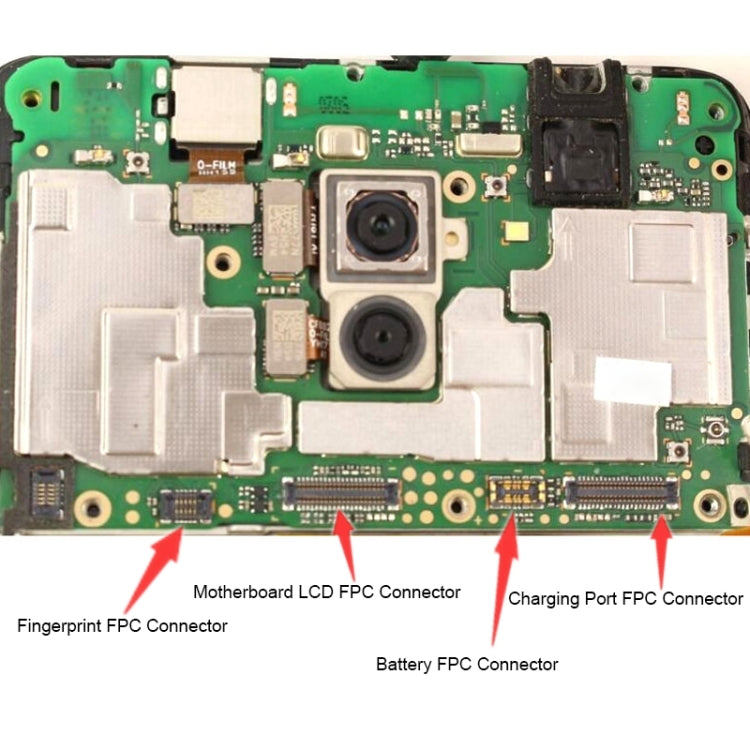 For Huawei P Smart (Enjoy 7S) 10PCS Motherboard LCD Display FPC Connector by buy2fix