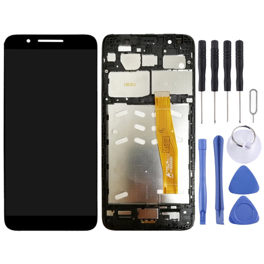 OEM LCD Screen for Vodafone Smart N9 / VFD720 with Digitizer Full Assembly With Frame (Black) by buy2fix