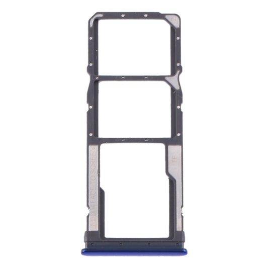 SIM Card Tray + SIM Card Tray + Micro SD Card Tray for Xiaomi Redmi Note 8T / Redmi Note 8 (Blue) by buy2fix