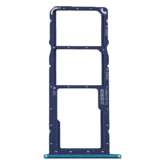 SIM Card Tray + SIM Card Tray + Micro SD Card Tray for Huawei Y6 Pro (2019) (Green) by buy2fix