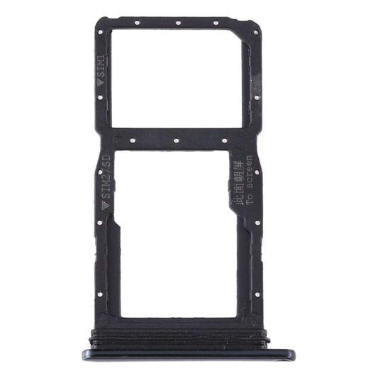 SIM Card Tray + SIM Card Tray / Micro SD Card Tray for Huawei P20 Lite (2019) (Black) by buy2fix