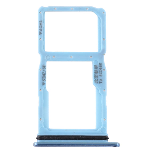 SIM Card Tray + SIM Card Tray / Micro SD Card Tray for Huawei P20 Lite (2019) (Twilight) by buy2fix