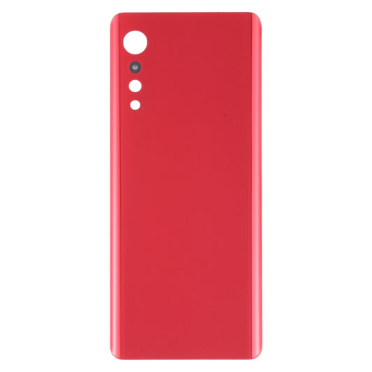 Battery Back Cover for LG Velvet LMG910EMW LM-G910EMW / Velvet 5G KR Version LM-G900N LM-G900EM(Red) by buy2fix