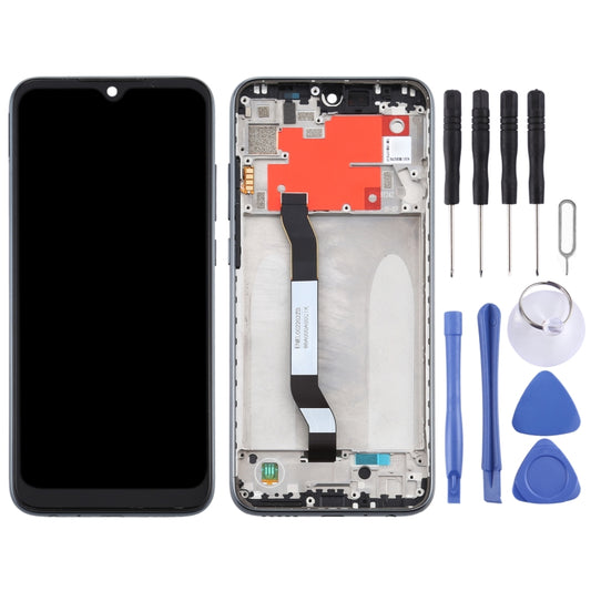 TFT LCD Screen for Xiaomi Redmi Note 8T Digitizer Full Assembly with Frame(Black) by buy2fix