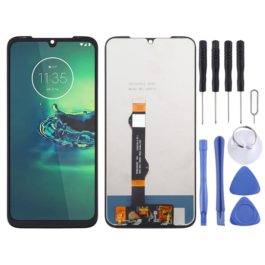 LCD-Bildschirm und Digitizer-Vollmontage für Motorola Moto G8 Plus / One Vision Plus