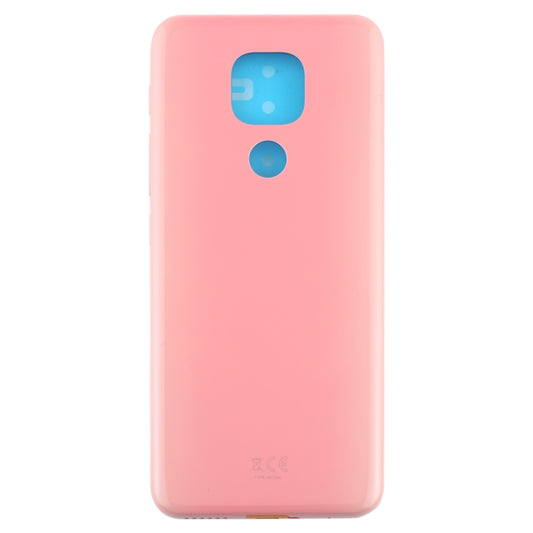 Battery Back Cover for Motorola Moto G9 Play / Moto G9 (India) (Pink) by buy2fix