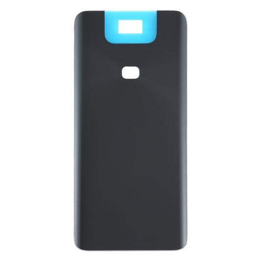 Glass Battery Back Cover for Asus Zenfone 6 ZS630KL(Jet Black) by buy2fix