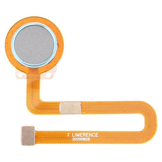 Câble flexible du capteur d'empreintes digitales pour Nokia 7.2/6.2/TA-1193/TA-1178/TA-1196/TA-1181/TA-1200/TA-1198/TA-1201/TA-1187 (argent)