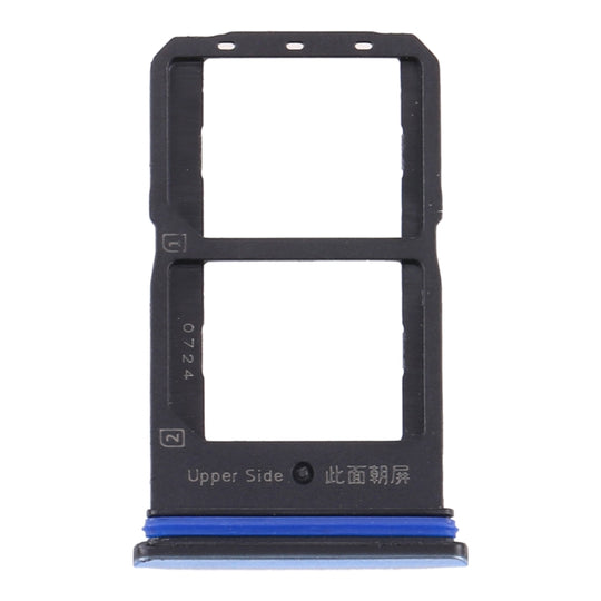 Plateau de carte SIM + plateau de carte SIM pour Vivo Y70s V2002A (argent)