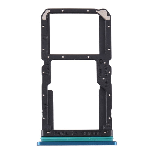 Plateau de carte SIM + plateau de carte SIM/plateau de carte Micro SD pour OPPO Reno2 PCKM70 PCKT00 PCKM00 CPH1907 (vert)