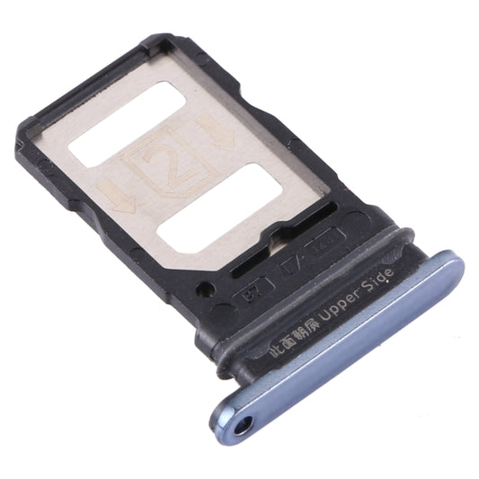 For Vivo Y73s V2031A SIM Card Tray + SIM Card Tray (Black) by buy2fix