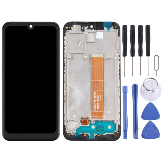 Original LCD Screen for Nokia 2.2 TA-1183 / TA-1179 / TA-1191 / TA-1188 Digitizer Full Assembly With Frame (Black) by buy2fix