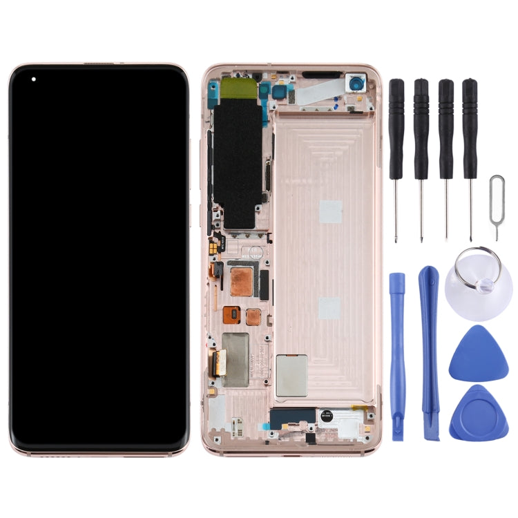 LCD Screen and Digitizer Full Assembly With Frame for Xiaomi Mi 10 5G / Mi 10 Pro 5G M2001J2G, M2001J2I (S Version)(Gold) - LCD Screen by buy2fix | Online Shopping UK | buy2fix