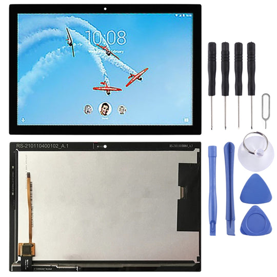 LCD-Bildschirm und Digitizer-Vollmontage für Lenovo TAB4 10 REL Tablet TB-X504F TB-X504M TB-X504L (Schwarz)