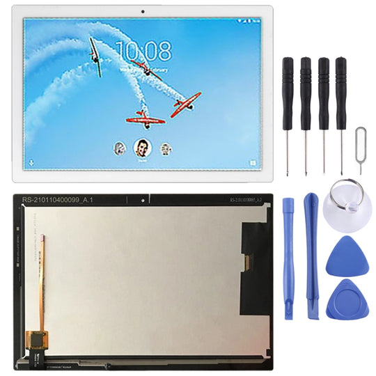 LCD-Bildschirm und Digitizer-Vollmontage für Lenovo TAB4 10 REL Tablet TB-X504F TB-X504M TB-X504L(Weiß)