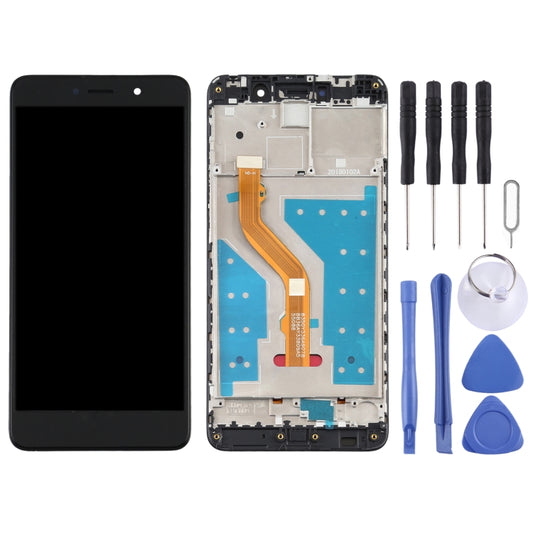 OEM LCD Screen for Huawei Enjoy 7 Plus/Y7 Prime Digitizer Full Assembly with Frame(Black) by buy2fix