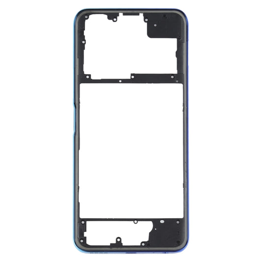 For Vivo Y51s V2002A Middle Frame Bezel Plate(Blue) by buy2fix