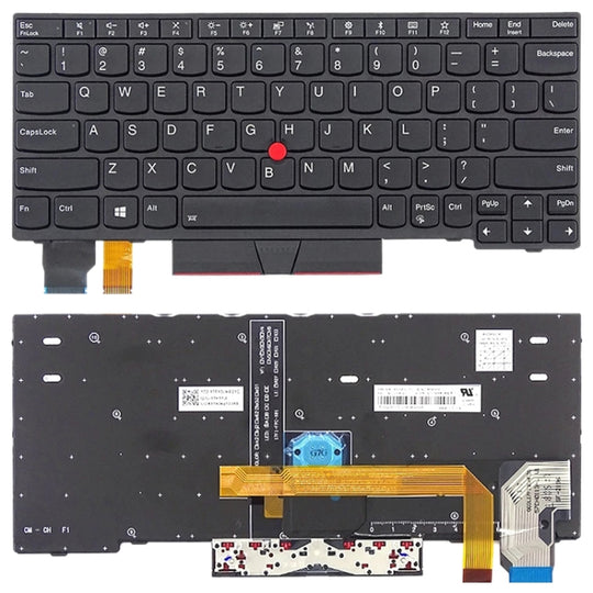 US-Version Tastatur für Lenovo ThinkPad X280 A285 X390 X395 X13 L13 01YP160 01YP040