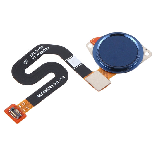 Fingerprint Sensor Flex Cable for Motorola Moto G7 Play/Moto G7 Power XT1955(Blue) by buy2fix